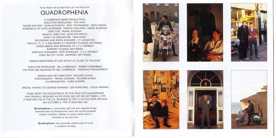 , Who (The) (Various Artists) - Music from the Soundtrack of The Who Film Quadrophenia